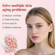 HKH Retinol Serum Capsules for Face: Anti-aging Wrinkle Skincare Serum with Vitamin A & E Collagen for Women - Moisturising Smoothing Fine Lines & Firming Skin - Travel Friendly (38 Capsules)