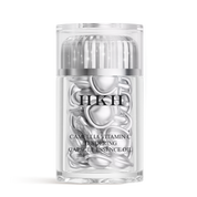 Triple Vitamin C Serum Capsules For Face: Dark Spots Correction with Camellia Niacinamide VE Anti-Aging Skincare Serum For Women - 28 Capsules To Tighten Sagging Skin And Fine Lines