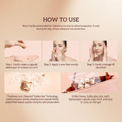 HKH Bakuchiol Retinol Serum Capsules: 30 Single-Dose Anti-Aging Wrinkle Serum with HPR & Vitamin C for Women 25-55 - Improves Wrinkles & Dark Spots - Firming Smoothing & Hydrating - Travel-Friendly