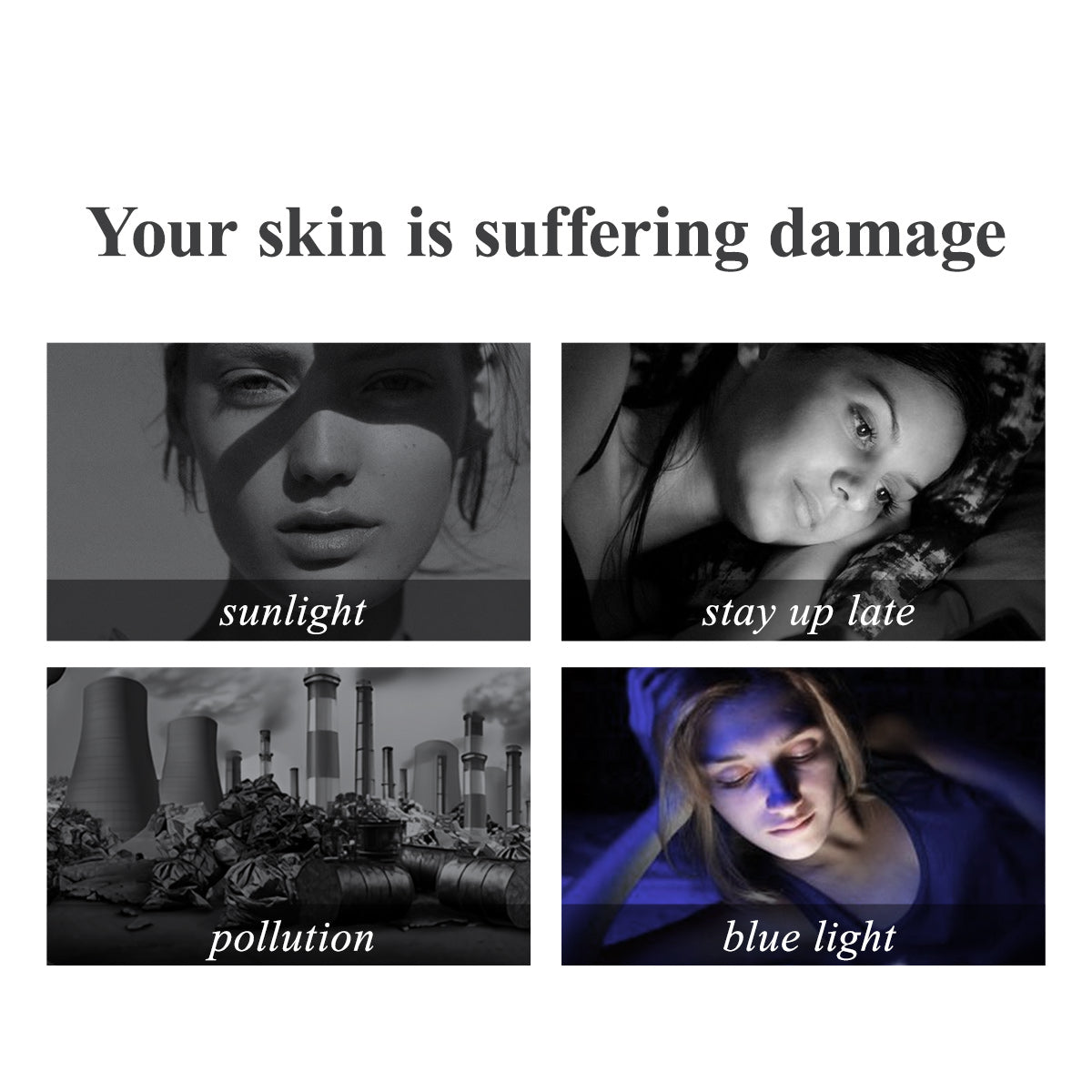 Triple Vitamin C Serum Capsules For Face: Dark Spots Correction with Camellia Niacinamide VE Anti-Aging Skincare Serum For Women - 28 Capsules To Tighten Sagging Skin And Fine Lines